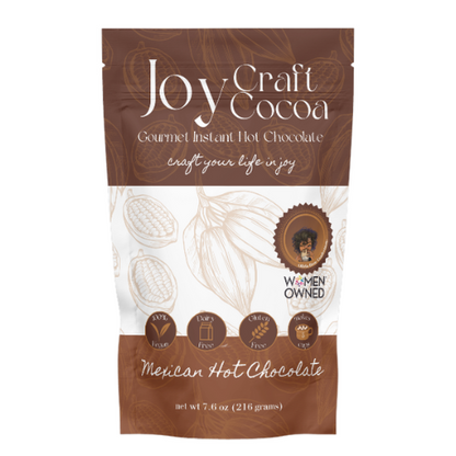 Mexican Hot Chocolate 7.6oz Joy Craft Cocoa Dairy Free Hot Cocoa